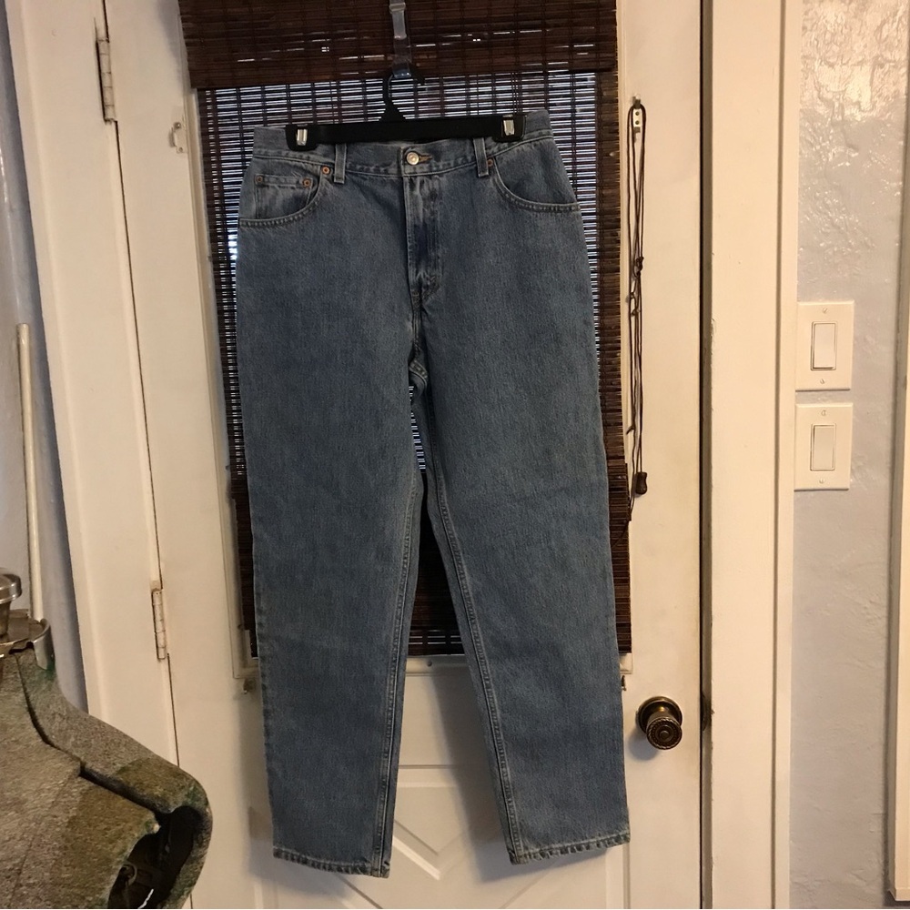 NWT  Old Stock Vtg Levi's 550 Jeans Womens 12 USA Made Relaxed Fit Tapered Leg